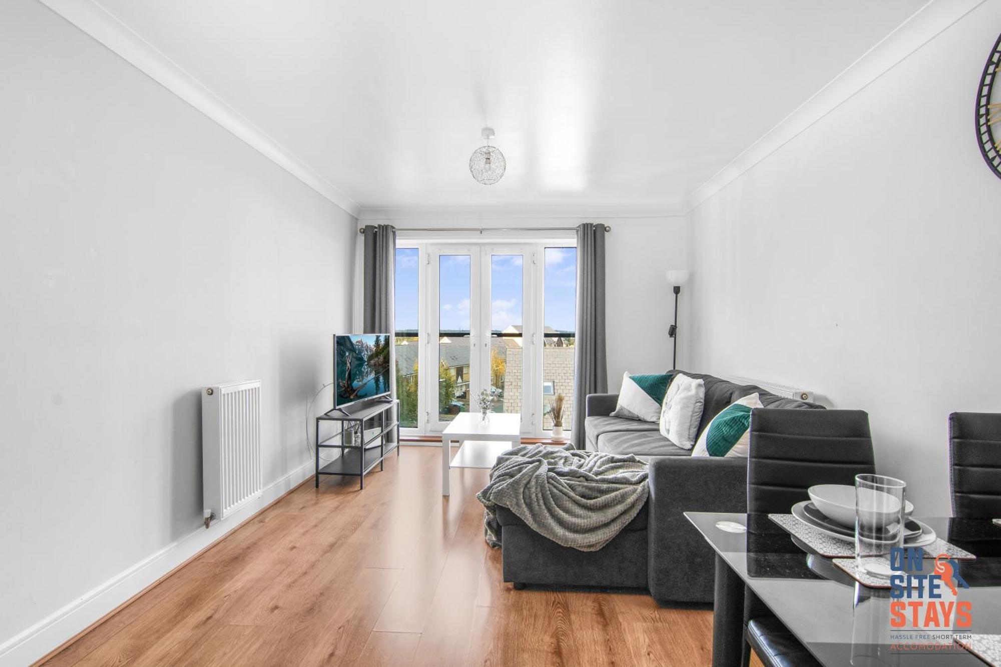 Onsitestays - Cosy 2-Bedroom Apartment With Free Parking, Wi-Fi & London Links Northfleet Esterno foto