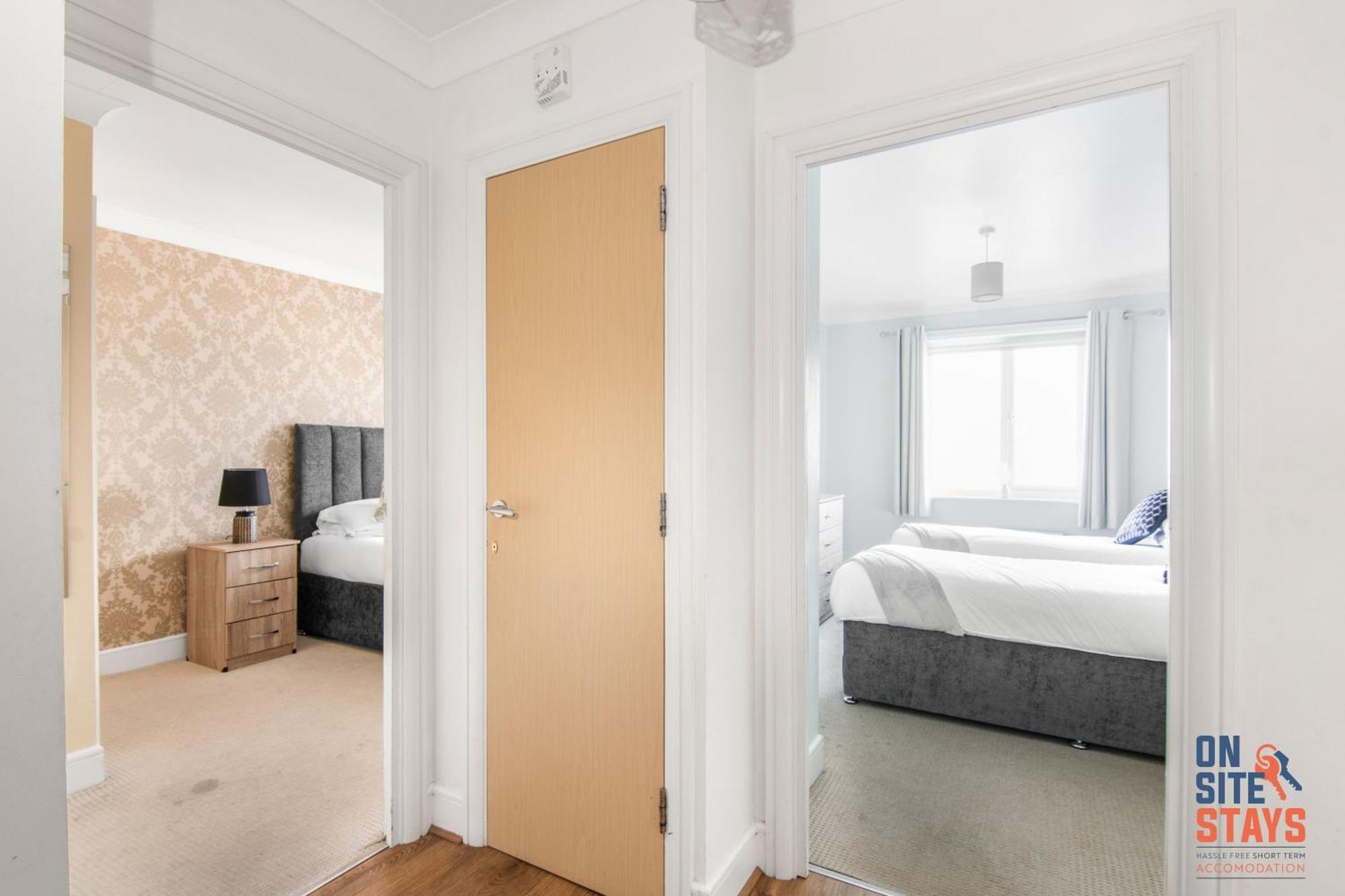 Onsitestays - Cosy 2-Bedroom Apartment With Free Parking, Wi-Fi & London Links Northfleet Esterno foto
